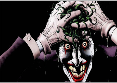 

Posterhouzz Scary Joker Paper Print(12 inch X 18 inch, Rolled)