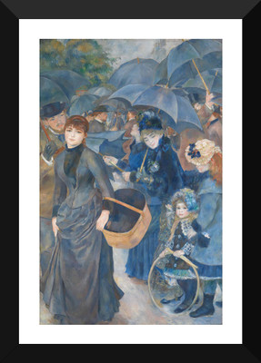 

Tallenge Old Masters Collection - The Umbrellas By Pierre-Auguste Renoir - Premium Quality A3 Size Framed Poster Paper Print(17 inch X 12 inch, Framed)