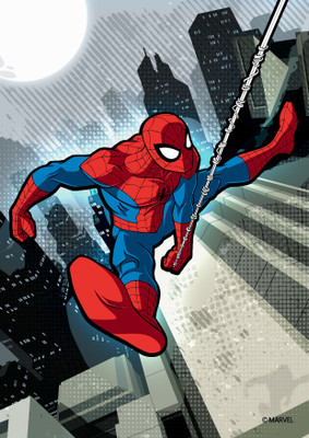 

ORKA Marvel-Spiderman Printed Digital Printed with Laminated Paper Print(18 inch X 12 inch, Rolled)