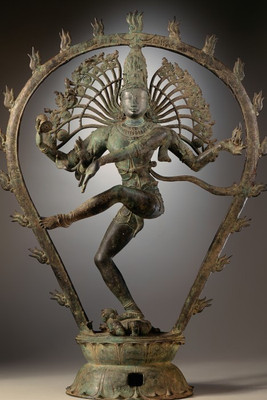 

Posterhouzz Dancing Shiva Poster Fine Art Print(12 inch X 18 inch, Rolled)