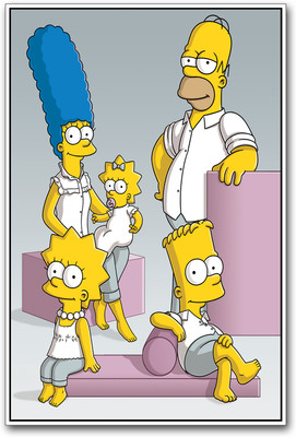 

The Simpsons Family marvelous Paper Print(18 inch X 12 inch)