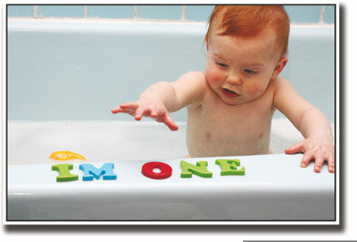 

Posterhouzz I am one baby Fine Art Print(12 inch X 18 inch, Rolled)
