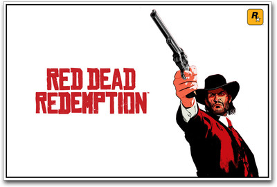 

Red Dead Redemption Game Paper Print(12 inch X 18 inch)