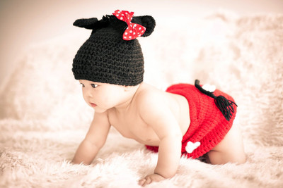 

Child's Love - Cute Crawling Baby (4) Paper Print(12 inch X 18 inch, Streched)