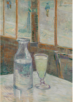 

Old Masters Collection - The Still Life With Absinthe By Vincent Van Gogh - Ready To Frame Rolled Digital Art Print On Photographic Paper(27 inch X 18 inch, Rolled)