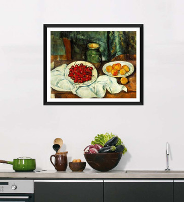 

Tallenge Art For Kitchen - Naturaleza Muerta Con - Framed Art Print On Photographic Paper(24 inch X 18 inch, Framed)