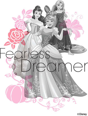 

ORKA Princess-Fearless Dreamers Digital Printed with Laminated Paper Print(18 inch X 12 inch, Rolled)