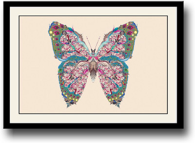 

Amazing colorful butterfly Fine Art Print(10 inch X 14 inch, Framed)