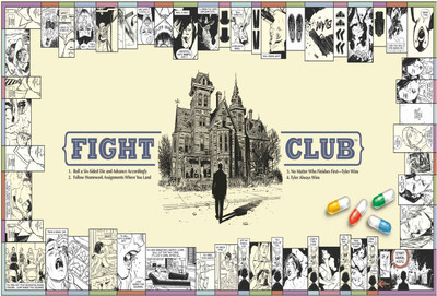 

Fight Club Steps Paper Print(13 inch X 19 inch, Rolled)