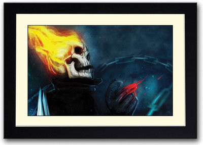 

Ghostrider Fine Art Print(14 inch X 20 inch, Framed)