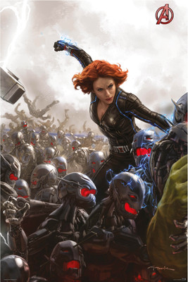 

Black Widow- Age Of Ultron (Officially Licensed) Paper Print(36 inch X 24 inch, Rolled)