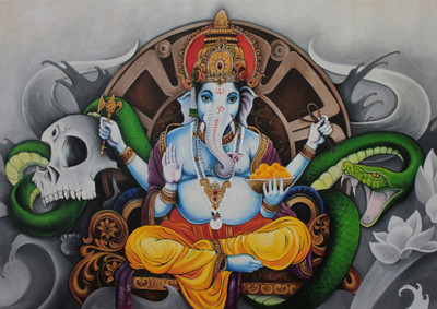 Posterhouzz Religious 357 Fine Art Print(18 inch X 12 inch, Rolled)