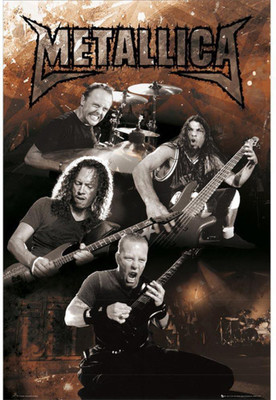 

Posterhouzz Metallica Group Poster Paper Print(18 inch X 12 inch, Rolled)
