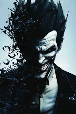 

Oshi - Smiling Joker Paper Print(18 inch X 12 inch, Rolled)