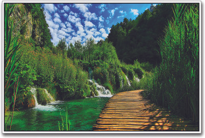

Plitvice Lakes National Park Paper Print(12 inch X 18 inch)