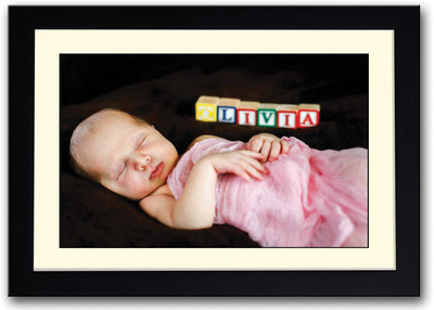 

Cute Baby Olivia Fine Art Print(14 inch X 20 inch, Framed)