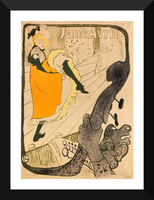 

Tallenge Modern Masters Collection - Jane Avril by Henri de Toulouse-Lautrec - Premium Quality A3 Size Framed Poster Paper Print(17 inch X 12 inch, Framed)