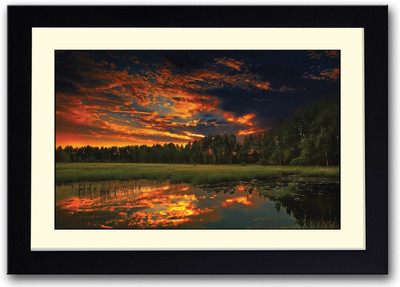 

Reflection of Sky Fine Art Print(14 inch X 20 inch, Framed)