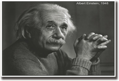 

Albert Einstein in 1948 Fine Art Print(12 inch X 18 inch, Rolled)