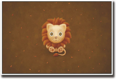 

Lion cat Fine Art Print(12 inch X 18 inch, Rolled)