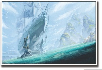 

Posterhouzz Pirate Ship Fine Art Print(12 inch X 18 inch, Rolled)