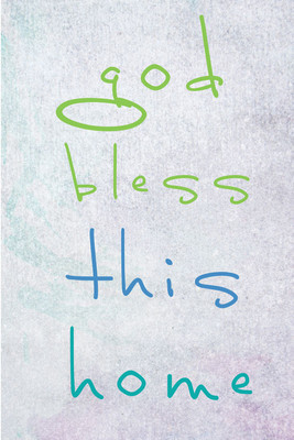 8% OFF on God Bless This Home Paper Print(36 inch X 24 inch, Rolled)
