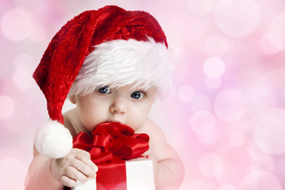 

Child's Love - Christmas Baby (4) Paper Print(12 inch X 18 inch, Streched)