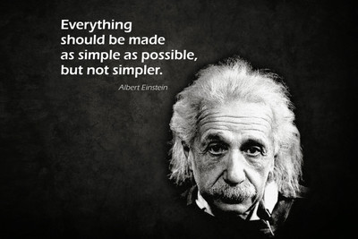 

Albert Einstein Motivational Quote Poster Paper Print(12 inch X 18 inch, Rolled)