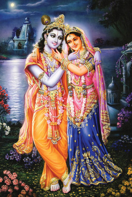 

ESP Creation Lord Radhe Krishna 24x36 Inch Paper Poster Paper Print(36 inch X 24 inch, Rolled)