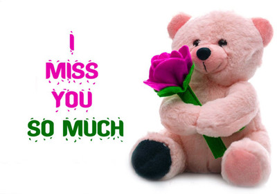 

I Miss You So Much Paper Print(12 inch X 18 inch, Streched)