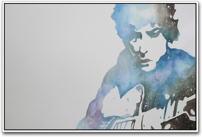 Bob Dylan Photographic Paper(12 inch X 18 inch)