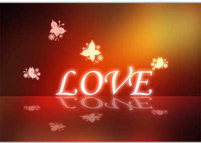 

Posterhouzz Love & Flowers Paper Print(12 inch X 18 inch, Rolled)