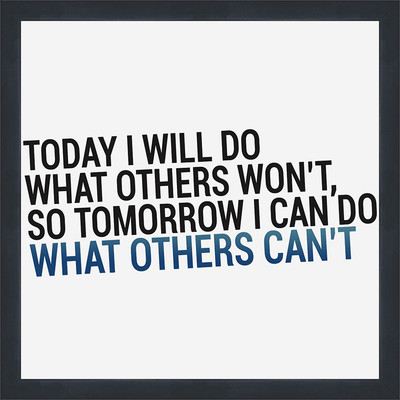 

Motivational Poster Extra Large (18"x18") Fine Art Print(18 inch X 18 inch, Framed)