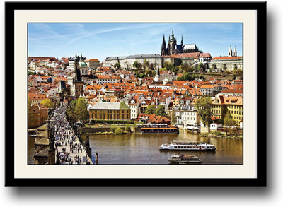 

Prague View Fine Art Print(10 inch X 14 inch, Framed)