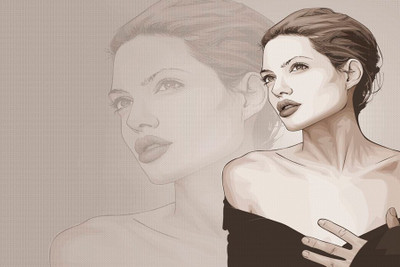 

Angelina Jolie Paper Print(12 inch X 18 inch, Rolled)