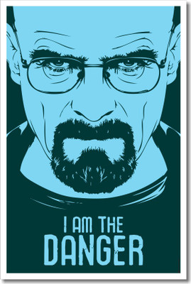

Breaking Bad - I am the Danger Paper Print(19 inch X 13 inch)