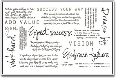 

Motivational Quotes Paper Print(12 inch X 18 inch)