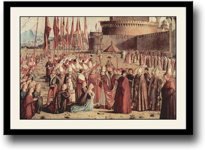 

Vintage pope art Fine Art Print(10 inch X 14 inch, Framed)