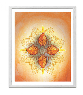 

Hulkut Sunshine Bird Art Print with white frame 24 * 30 Inches Fine Art Print(32 inch X 1 inch, Framed)