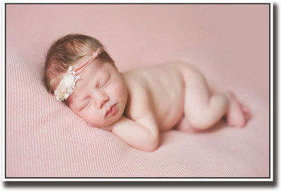 

Baby looking cute while sleeping Fine Art Print(12 inch X 18 inch, Rolled)