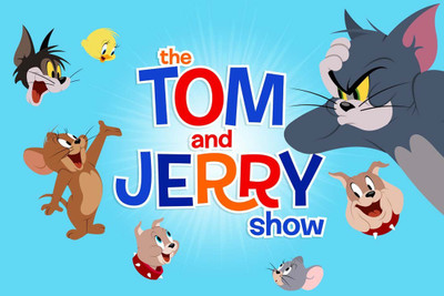 

Tom And Jerry Cartoon Characters Paper Print(12 inch X 18 inch, Rolled)