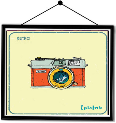

Epic Ink Framed Posters Paper Print(18.5 inch X 13.5 inch, Framed)