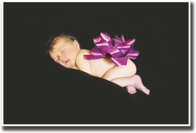 

Baby present Fine Art Print(12 inch X 18 inch, Rolled)