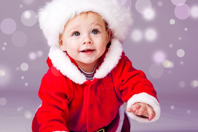 

Posterhouzz Santa Baby Poster Paper Print(12 inch X 18 inch, Rolled)