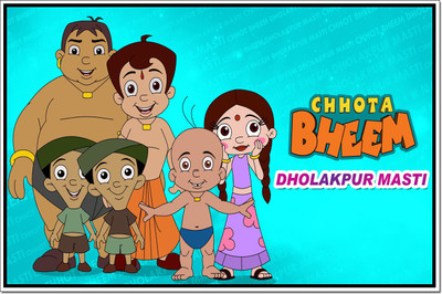 

Posterhouzz Chotta Bheem Poster Paper Print(12 inch X 18 inch, Rolled)