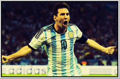 

Posterhouzz Lionel Messi Poster Poster Fine Art Print(12 inch X 18 inch, Rolled)