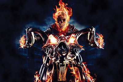 

Ghost Rider Paper Poster 12"x18" Paper Print(13 inch X 19 inch, Rolled)