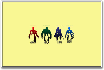 

Avengers Minimalist Paper Print(12 inch X 18 inch)