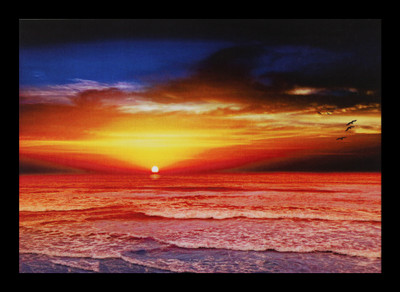 

Vastu Sunrise With Black Border Unframed Sparkle Wall Sticker Poster ( Vinyl 20 X 40 Inches) Fine Art Print(20 inch X 40 inch, Rolled)