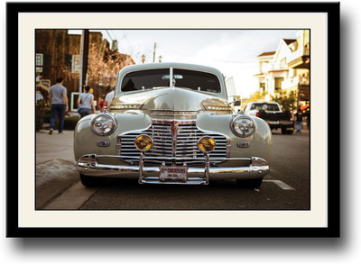 

Old Town car Fine Art Print(10 inch X 14 inch, Framed)